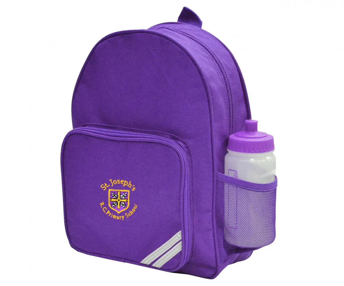 St Joseph's Catholic Primary School - Sunderland Purple Infant Backpack