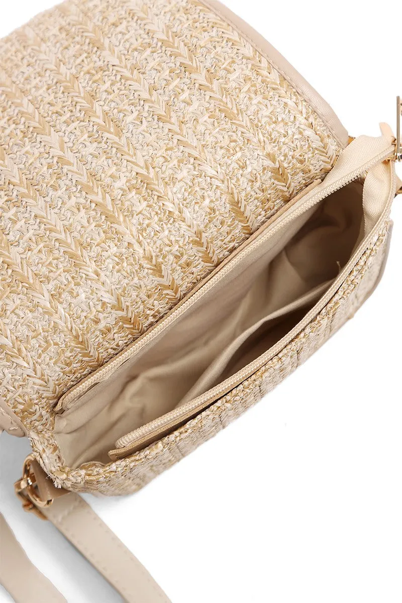 Straw Crossbody Summer Bag