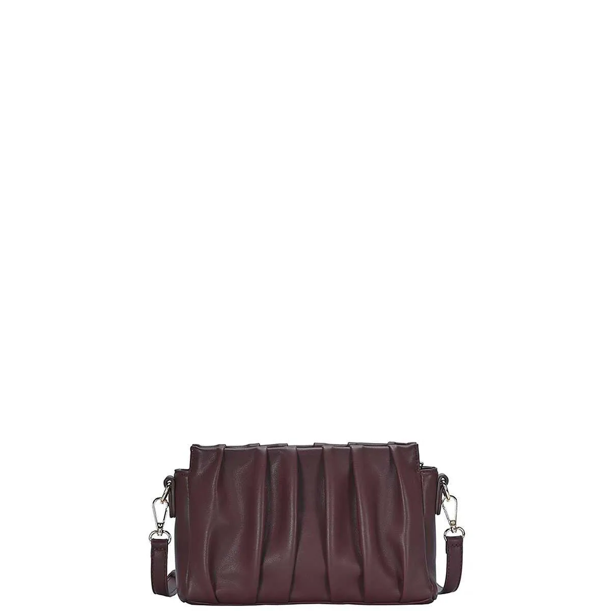 Stylish Smooth Wrinkled Crossbody Bag