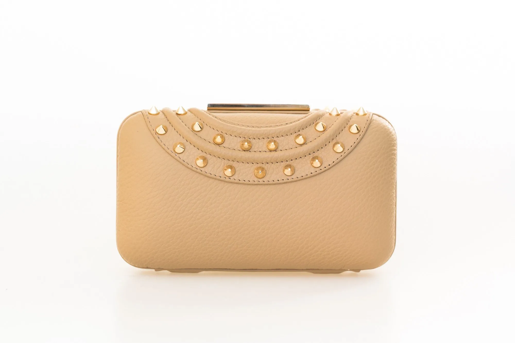 Taupe Gina Clutch