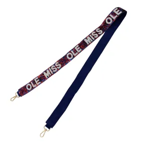 University Of Mississippi - Sequin Purse Strap