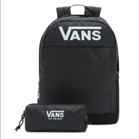 Vans Unisex backpack with case for school and free time Skool VN0A5FOKBA5 checkers black 