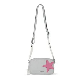 VH Mini Meme Silver Glitter Crossbody