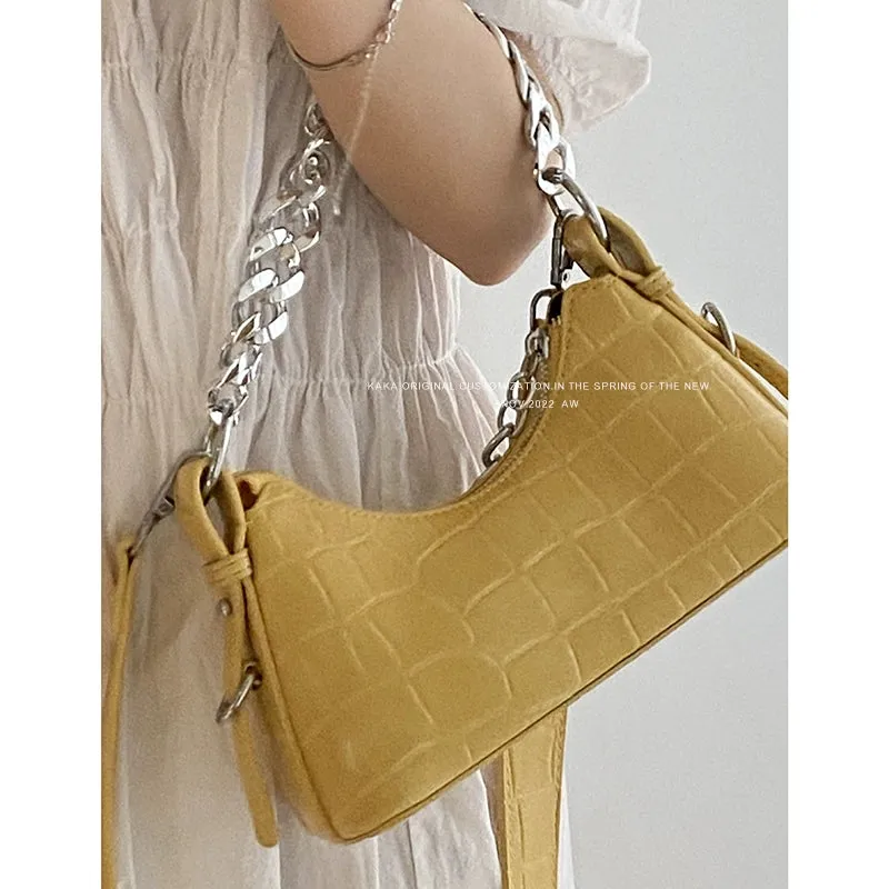 Women's Ins Bag Special-Interest Design Alligator Print Handbag