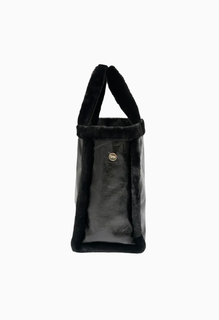 XL TOTE - HIGH SHINE BLACK